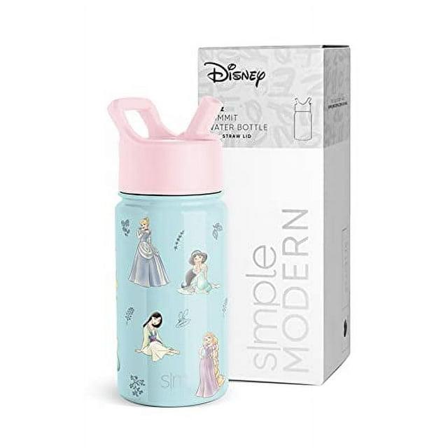 Botella de agua sencilla y moderna Simple Modern para princesas Disney 350 ml