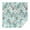 Blue Geometric Flower, variant on Blue Geometric Quatrefoil Pattern Square Tablecloth,Waterproof Square Table Cover,Wipeable Spillproof Washable Table Cover for Home Kitchen Party Decor 42"X42"(107x107cm)
