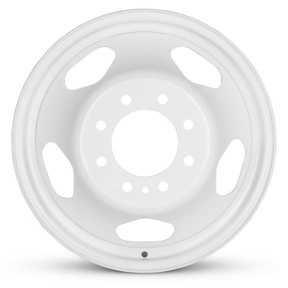 For 2008-2010 Chevrolet Silverado 3500 17 Inch Painted White Rim - OE Direct Replacement - Road Ready Car Wheel