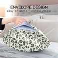 thumbnail image 5 of Ryvnso Satin Pillowcase Leopard Green-a1 Pillow Cases Standard Size 26x20in, 5 of 6