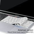 thumbnail image 1 of Protector de teclado ultradelgado compatible con MacBook Pro con Touch Bar 13/15" (A1706 / A1707) Skins - Disposición EE. UU. Zhivalor 2035080-2, 1 of 4