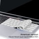 thumbnail image 1 of Protector de teclado ultrafino compatible con MacBook Pro con Touch Bar de 13/15 pulgadas (A1706/A1707), diseño de EE. UU., 1 of 8