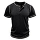thumbnail image 5 of pstuiky camisetas de manga corta para hombre, Camisas cortas informales de cuello redondo y botones para hombre camisas casuales para hombre l, 5 of 9