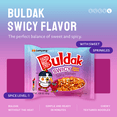 thumbnail image 3 of Samyang Buldak Swicy Flavor Ramen, 4.58 oz, 5 Pack, 3 of 8