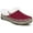 Plum Red, variant on Womens Adventure Suede Slip On Mules
