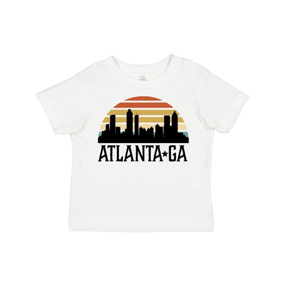 Inktastic Atlanta Georgia Skyline Vintage Boys or Girls Toddler T-Shirt