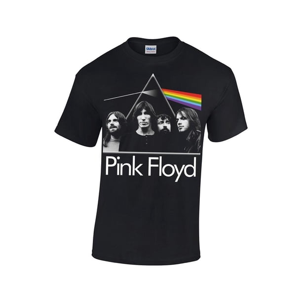 Pink Floyd - Camiseta The Dark Side Of The Moon Band para Adultos Unisex (Negro)
