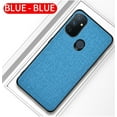 thumbnail image 1 of Ultra Thin Case for OnePlus Nord 2 5G (DN2103) Android Smartphone (6.43-Inch) - Plastic/Silicone/Fabric Composite Case, Slim Fit Lightweight Scratch Resistant Cell Phone Cover Sleeve (Light Blue), 1 of 1