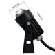 thumbnail image 4 of Advancent Foco LED de pared IP65, iluminación impermeable para paisajismo, ángulo ajustable, decoración giratoria de 180 grados, lámpara de un haz para Iluminación y accesorios Luz blanca cálida Advancent HA011797-02B, 4 of 6