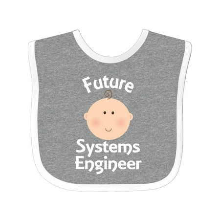 

Inktastic Future Systems Engineer Gift Gift Baby Boy or Baby Girl Bib