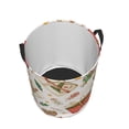 thumbnail image 3 of XMXT Collapsible Laundry Basket, Watercolor Realistic Gift Polyester Waterproof Laundry Hampers Dirty Clothes Hamper, 62L, 3 of 8