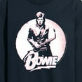 thumbnail image 3 of David Bowie - Bowie Distressed Circle - Men's Long Sleeve T-Shirt, 3 of 5