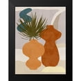 thumbnail image 2 of Wang, Melissa 12x14 Black Modern Framed Museum Art Print Titled - Decorated Vases I, 2 of 5