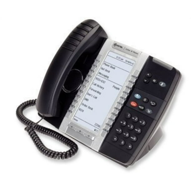 Mitel 5340E VOIP Phone w/Big Backlit Display. GigEth, 48 Key