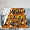 thumbnail image 4 of Black Women Fleece Throw Blanket Ultra Soft Cozy Ethnic African American Decorative Flannel Blanket for Home Bed Couch Chair Travel 80x60in, 4 of 6