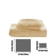 thumbnail image 2 of Juego de sábanas de franela de terciopelo suave y elegante, de calidad, acogedor, cálido, antiestático, sin bolitas, juego de sábanas de franela de terciopelo difuso, 2 of 6
