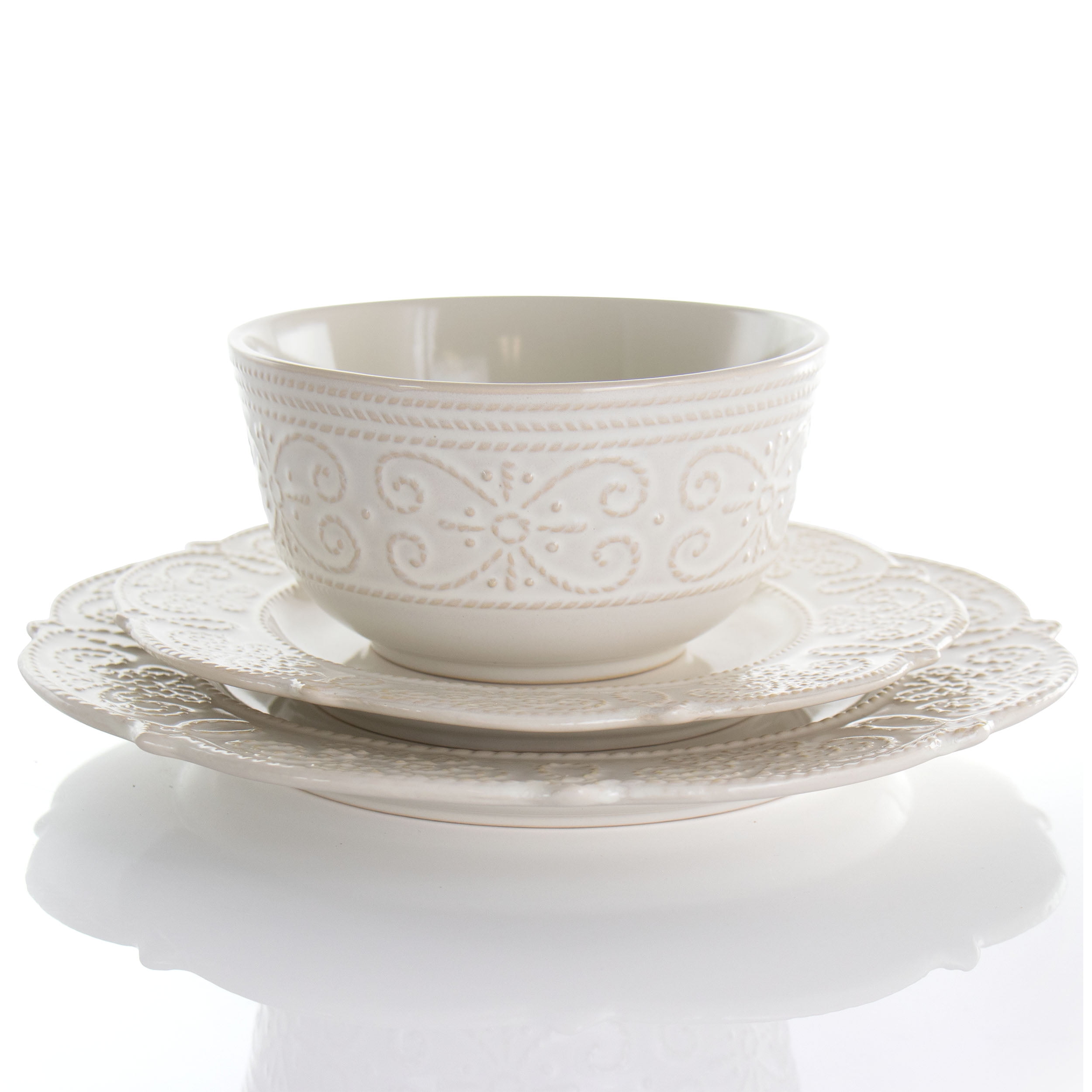 Elama Luna Dinnerware Set - Thumbnail 3