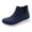 Blue, variant on Men's Women's Rain Boots PVC Non Slip Waterproof Thick Sole Outdoor Garden Fishing Ankle Boots