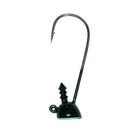 UPC: 0839484006044 | Buckeye Lures SRBL14-5 Spot Remover Jig head 1/4 Oz. 4/0 Hook  Black