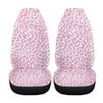thumbnail image 3 of Garronmavis Fuzzy Car Seats Covers 2 Piece Bucket Cushion Protectors Men Women Washable Car Accessories Pink Leopard, 3 of 7