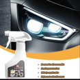 thumbnail image 4 of Headlight Restoration Spray, Car Light Polisher Cleaning Kits Ceramic Coating Spray, Restores Cloudy & Yellowed Headlights, Multifunctional Headlights Repair Kit for All Vehicle Types, 4 of 7