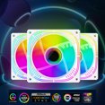 thumbnail image 3 of 120mm CPU Cooler 5V 3Pin ARGB Sync Cooler Fan 12V 4 Pin PWM para computadora PC Case, 3 of 9
