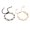 2 Pieces black+white, variant on Handmade Seashell Bracelet Bangles, Size Adjustable for Women Beach Jewelry[x2602]