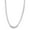 Rhodium, variant on Double Link Cuban Chain (F35-36)