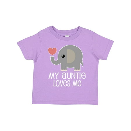 

Inktastic My Auntie Loves Me Niece Gift Toddler Boy or Toddler Girl T-Shirt