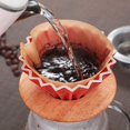 thumbnail image 2 of EcoNesxp 100pcs disposable coffee filter cone coffee filter cups for drip coffee machine 4 cups, 2 of 5