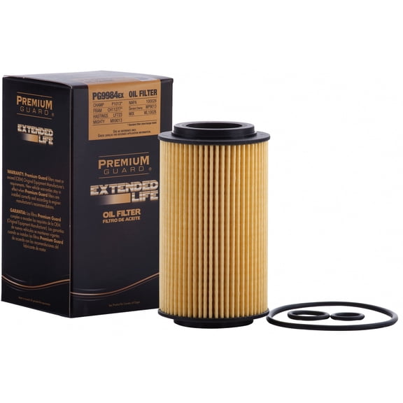Premium Guard Extended Life Oil Filter up to 10k Miles PG9984EX | Fits 2014-2022 Mercedes-Benz Sprinter 2500, 2014-2023 Sprinter, 2013-2015 GLK250, 2014-2016 E250