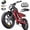 Plus-2000W 48V 25Ah Red+WRack, variant on 2000W Electric Bike for Adults, 40MPH Moped Style Ebikes for Adults, 1000W Motor Electric Dirt Bike, 20" x 4" Fat Tire E Mountain Bike, 48V 25Ah Battery UL 2849 Certified, 80 Miles PAS Range Red