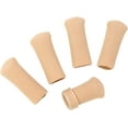 thumbnail image 5 of Toe Caps Closed Toe & Finger Fabric Sleeve Protectors with Gel Lining to Prevent Corn, Callus, Blister, Ingrown Toenail, Bunion, Hammer Toe (4 Medium 4 Large), 5 of 5