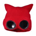 thumbnail image 1 of BELOVING Bonnet Chapeau Décontracté pour Temps Froid Chapeau Tricoté pour Camping Randonnée Festival Fête Rouge, 1 of 10