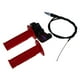 thumbnail image 3 of 36T Empuñaduras de mano para manillar, giros rápidos, juego de cables de agarre del acelerador para motocicletas, 3 of 5