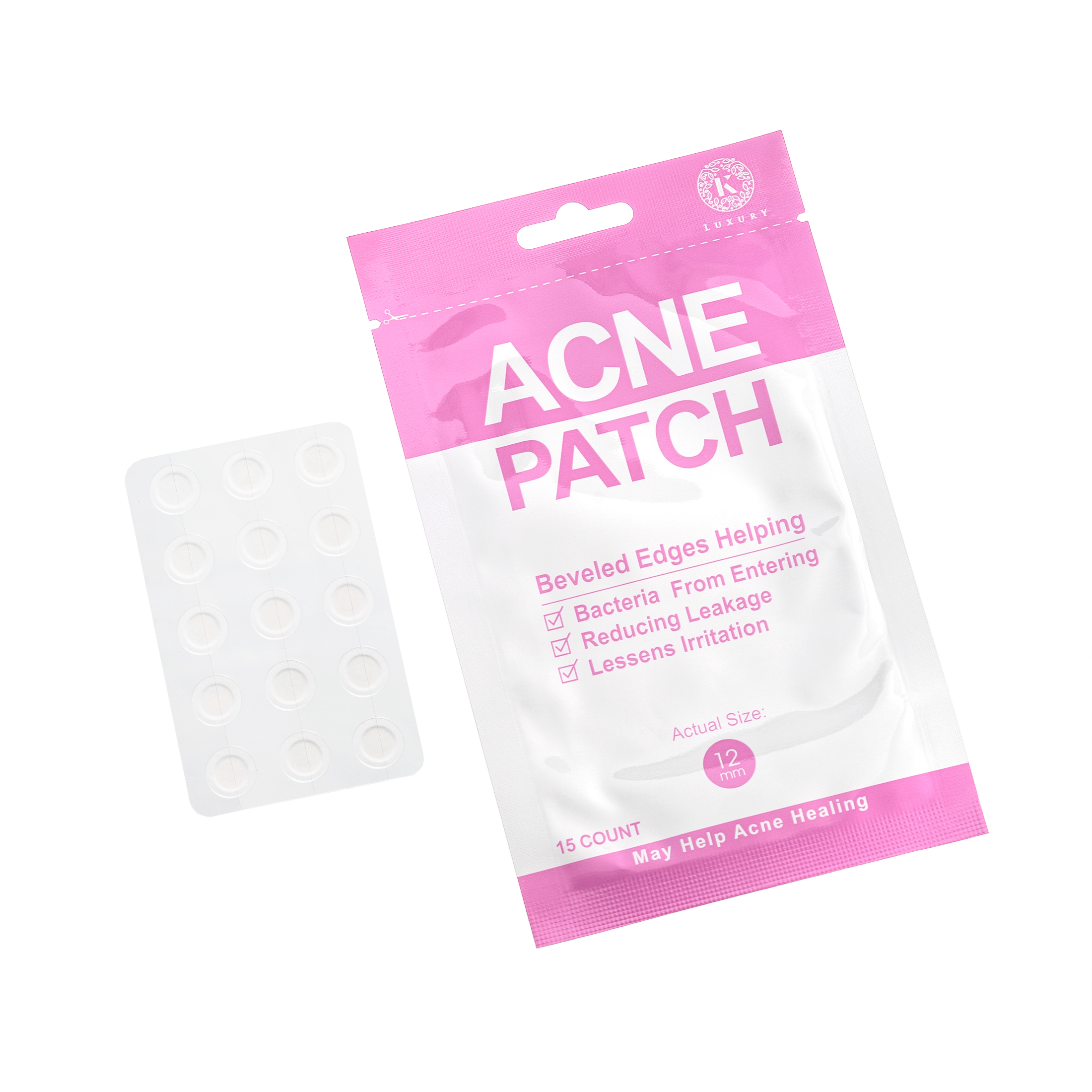 K-Beauty Acne Patch Dots, 15ct