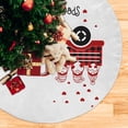 thumbnail image 5 of FMSHPON Valentine's Day Cute Dwarf Elves in The Car Xmas Christmas Tree Skirt Stand Mat for Holiday Party Decoration Indoor Outdoor 48 inches, 5 of 6