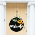 thumbnail image 2 of Maynos Welcome Wreath Wood Sign 11.81 in 6.9 oz, 2 of 9