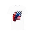 thumbnail image 5 of Yaoyar Men's Tie Dye Shirt Funny Rainbow Psychedelic Graphic Short Sleeve Crewneck Casual T-Shirt Tops, 5 of 5