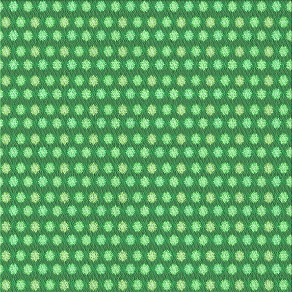 Ahgly Company Indoor Square Patterned Stoplight Go Green Area Rugs, 6' Square