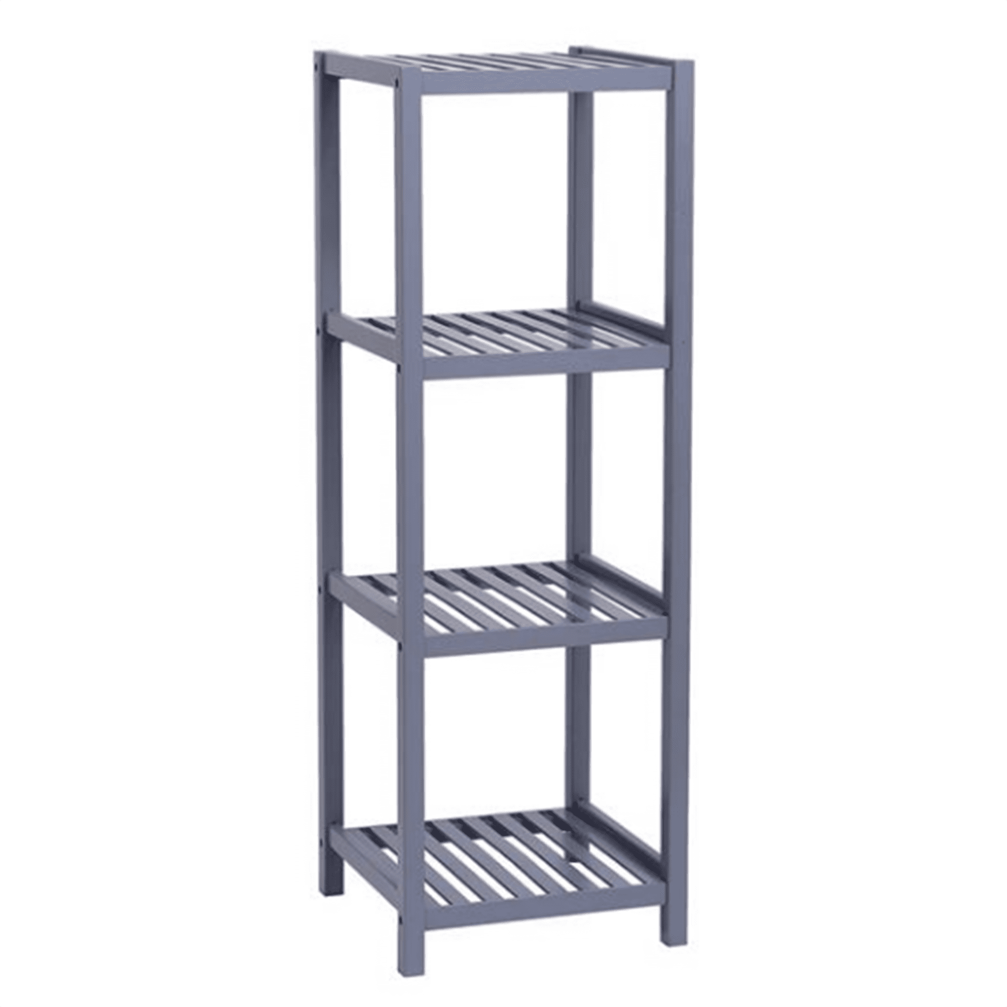 100 Bamboo Bathroom Shelf 4Tier Multifunctional Storage Rack Shelving