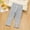Gray, variant on Diufon Toddler Boys Girls Cotton Pants Knitted Cotton Soft Elastic Waisted Leggings Casual Home Bottom Pant