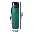 thumbnail image 2 of 1000ml Taza de agua para deportes al aire libre, taza de viaje para coche, Fitness, botella de agua de plástico, para deportes, gimnasio y senderismo, 2 of 5