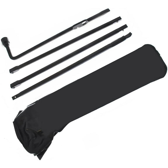 OTTULUR Jack Spare Lug Wrench Tire Tool Kit w/Bag Replacement for 2000-2014 Chevy Silverado 1500 GMC Sierra