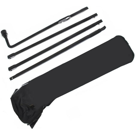OTTULUR Jack Spare Lug Wrench Tire Tool Kit w/Bag Replacement for 2000-2014 Chevy Silverado 1500 GMC Sierra