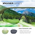 thumbnail image 4 of Xagger Sport Shield Sunglasses for Men Women Cycling Running Baseball UV400 Sun Glasses Wrap Around TR90 Frame, 4 of 6