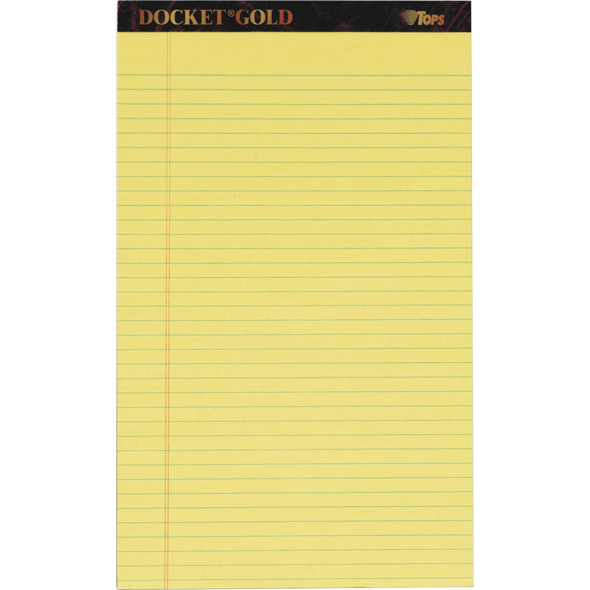 Docket Gold Legal Pads Legal