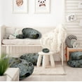 thumbnail image 3 of WOWMAX Three-Dimensional Curve Living Stones 7 Piece Set Floor Pillows Mixed Designs Home Decoration Stuffed Throw Pillows New Pebble Pillows Aerolite, 3 of 14