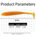 thumbnail image 4 of Soft Plastic Fishing Lures, 12 Paddle Tail Swimbaits for Trout Fishing, Fishing Lure Swimbaits for Trout, Redfish and Freshwater Saltwater Fishing, 4 of 9
