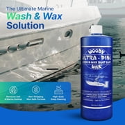 Woody Wax Ultra Pine Boat Soap, Concentrated Gel Formula, Wash ‘n’ Wax Saltwater Remover & Marine Cleaner, Safe for Waxed Non-Skid Decks, 34 Oz.